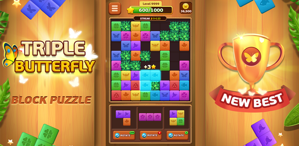 Banner of Triple Butterfly: Blockpuzzle 63.1.0