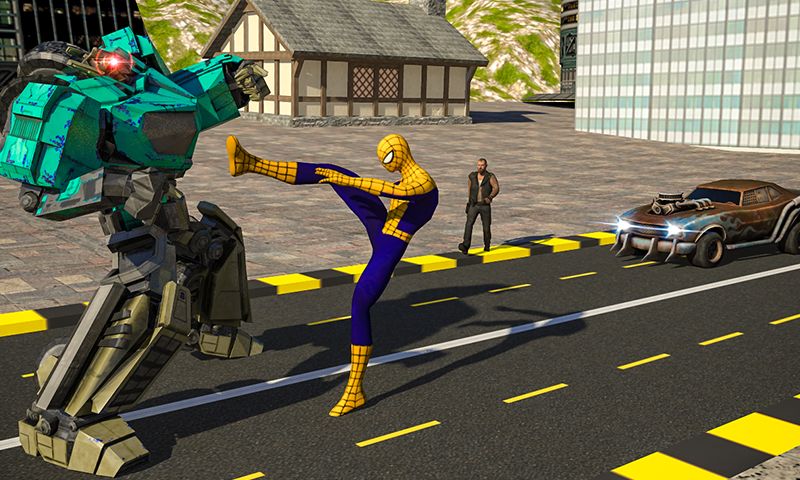 超级英雄机器人 screenshot game