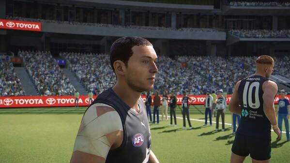 Screenshot of the video of AFL 26