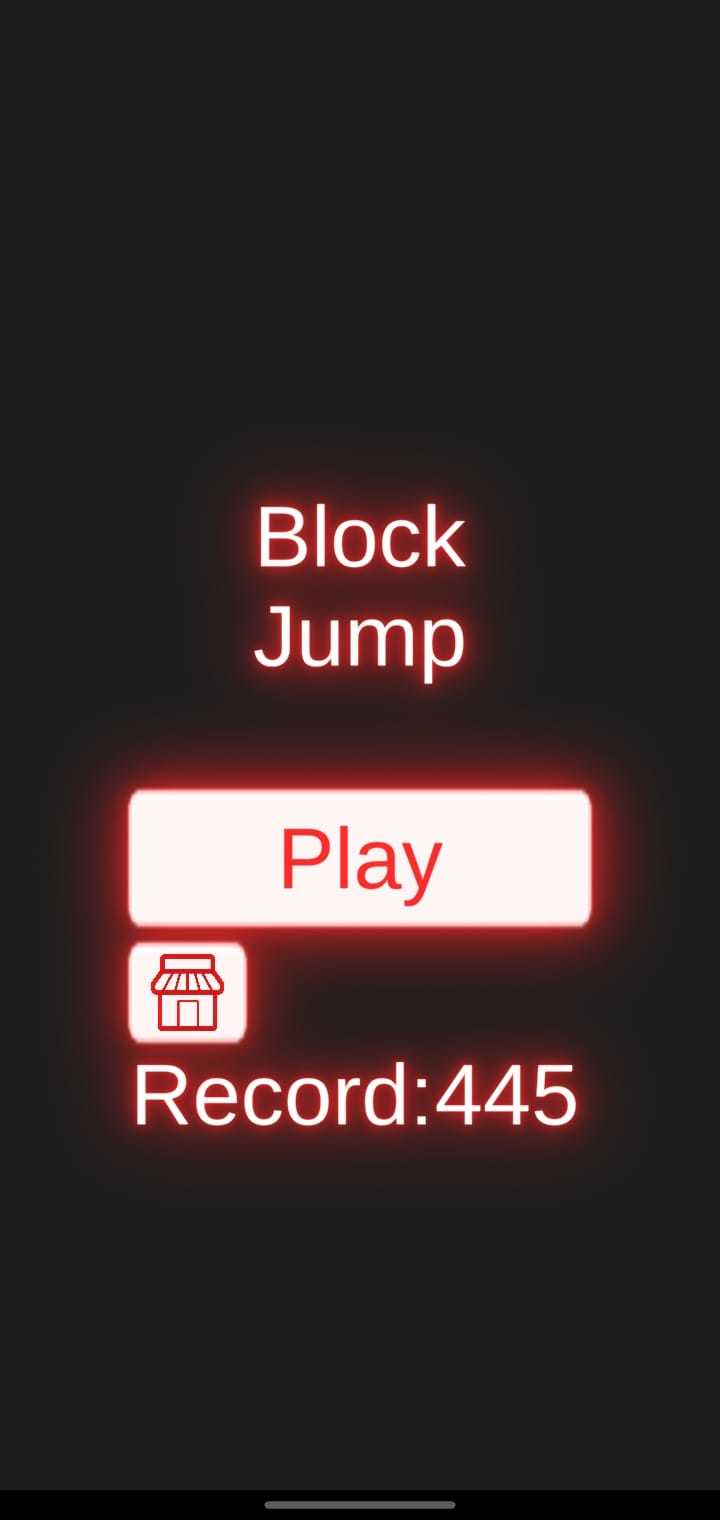 BlockJump Game Screenshot