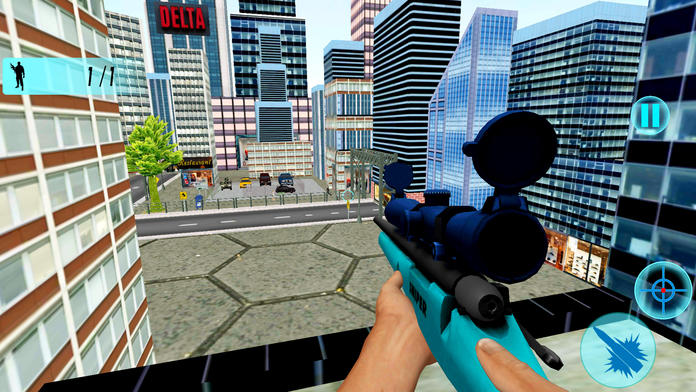 Secret Sniper Shooting Arena Pro ภาพหน้าจอเกม