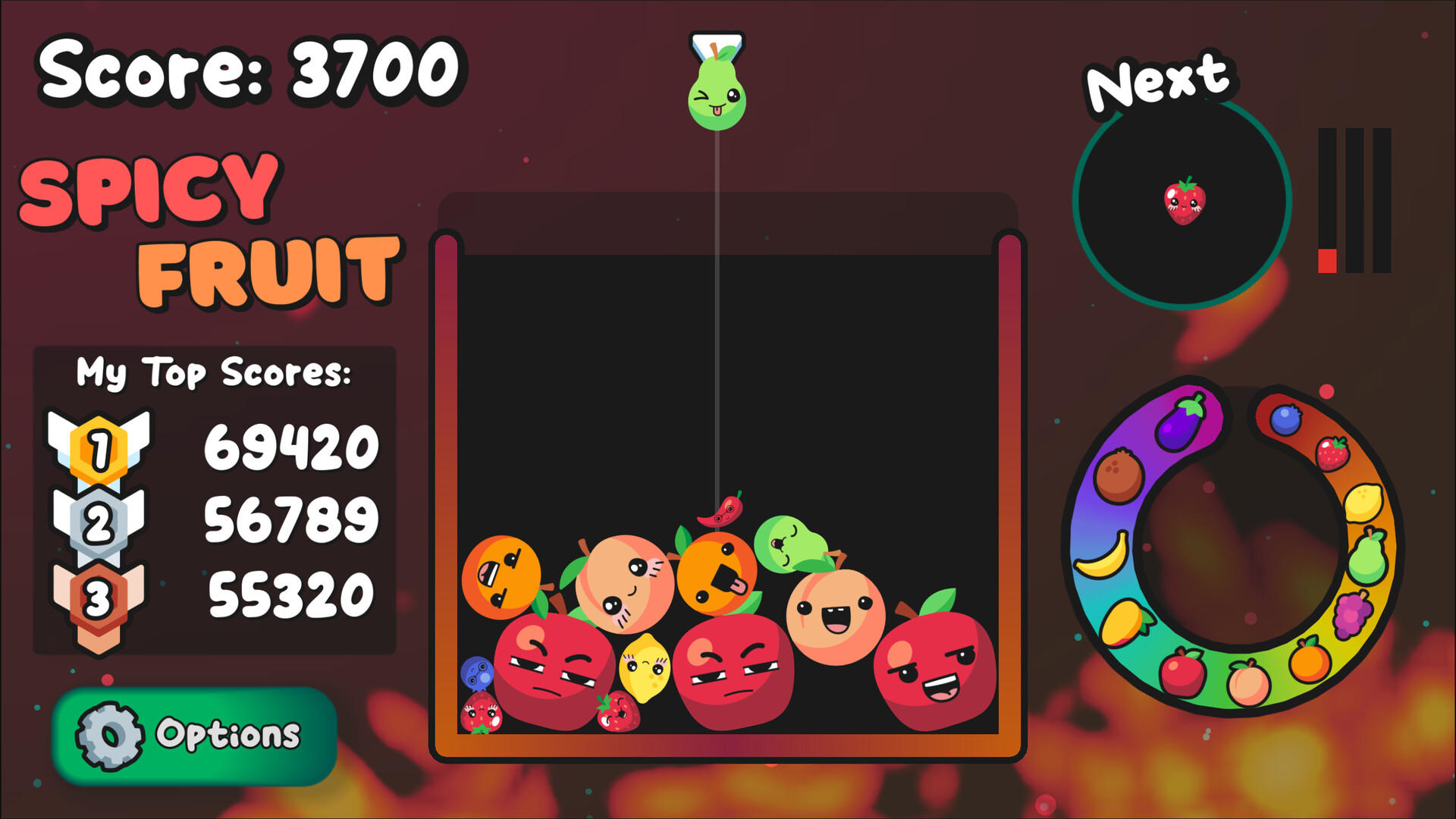 Spicy Fruit screenshot game