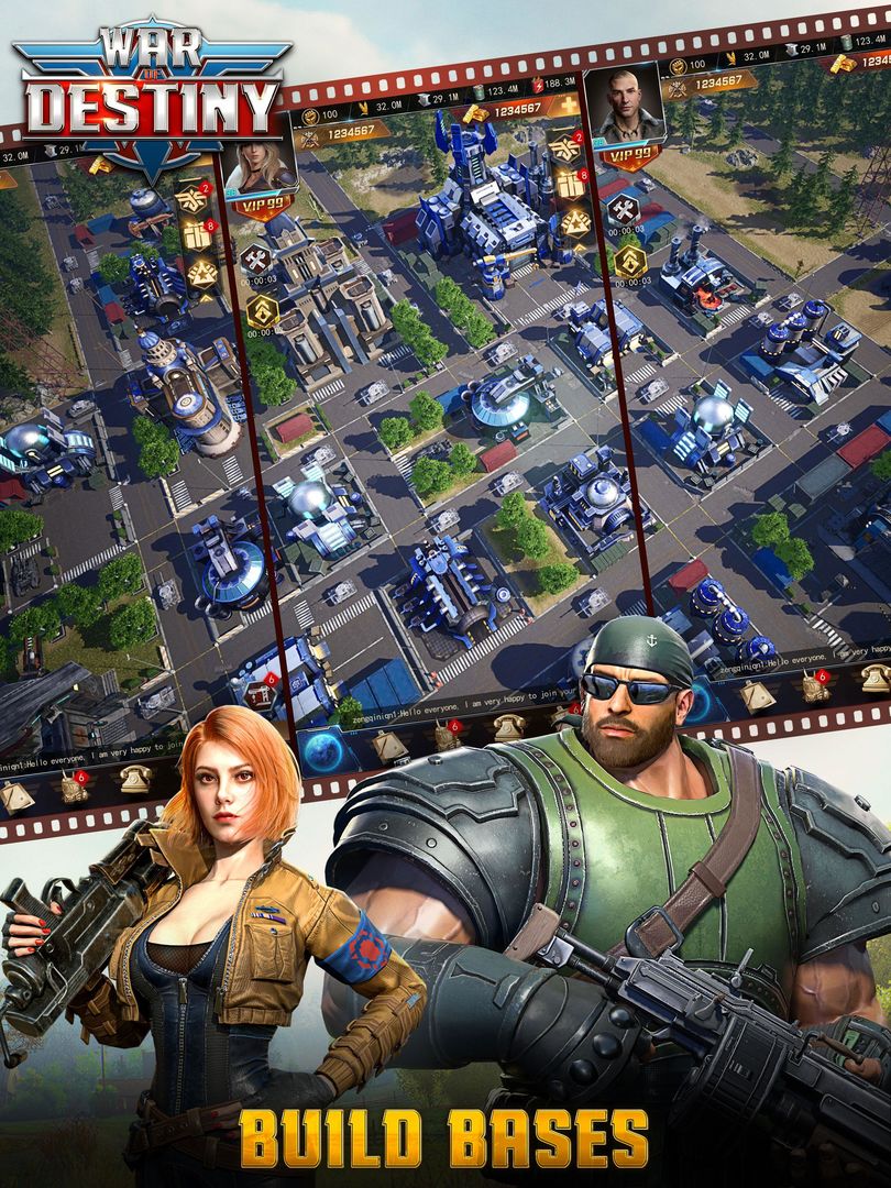War of Destiny screenshot game