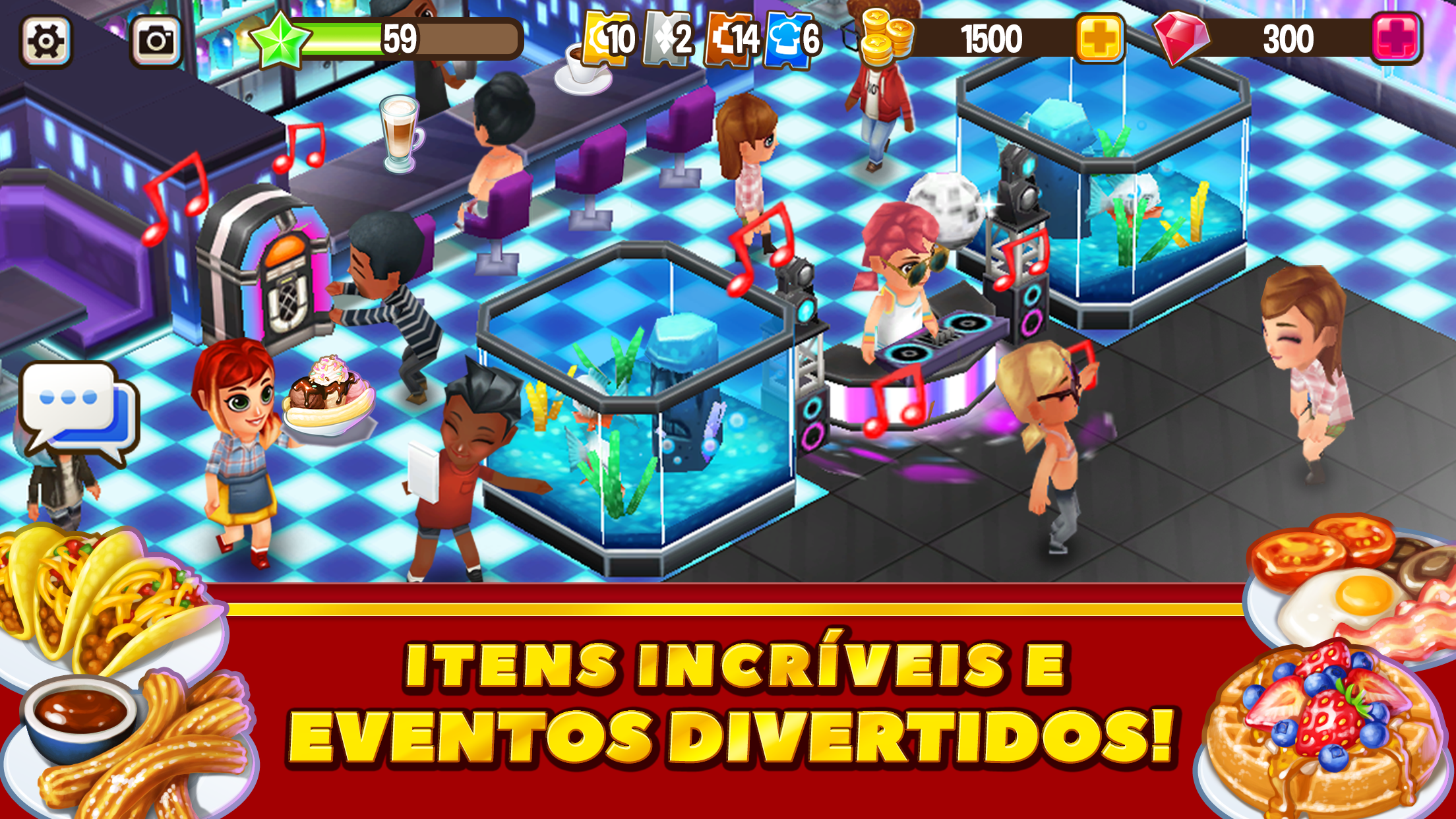 Captura de Tela do Jogo Food Street