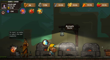 Medieval Idle: Quest Game Screenshot