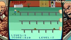 Screenshot of the video of POO PUSHER