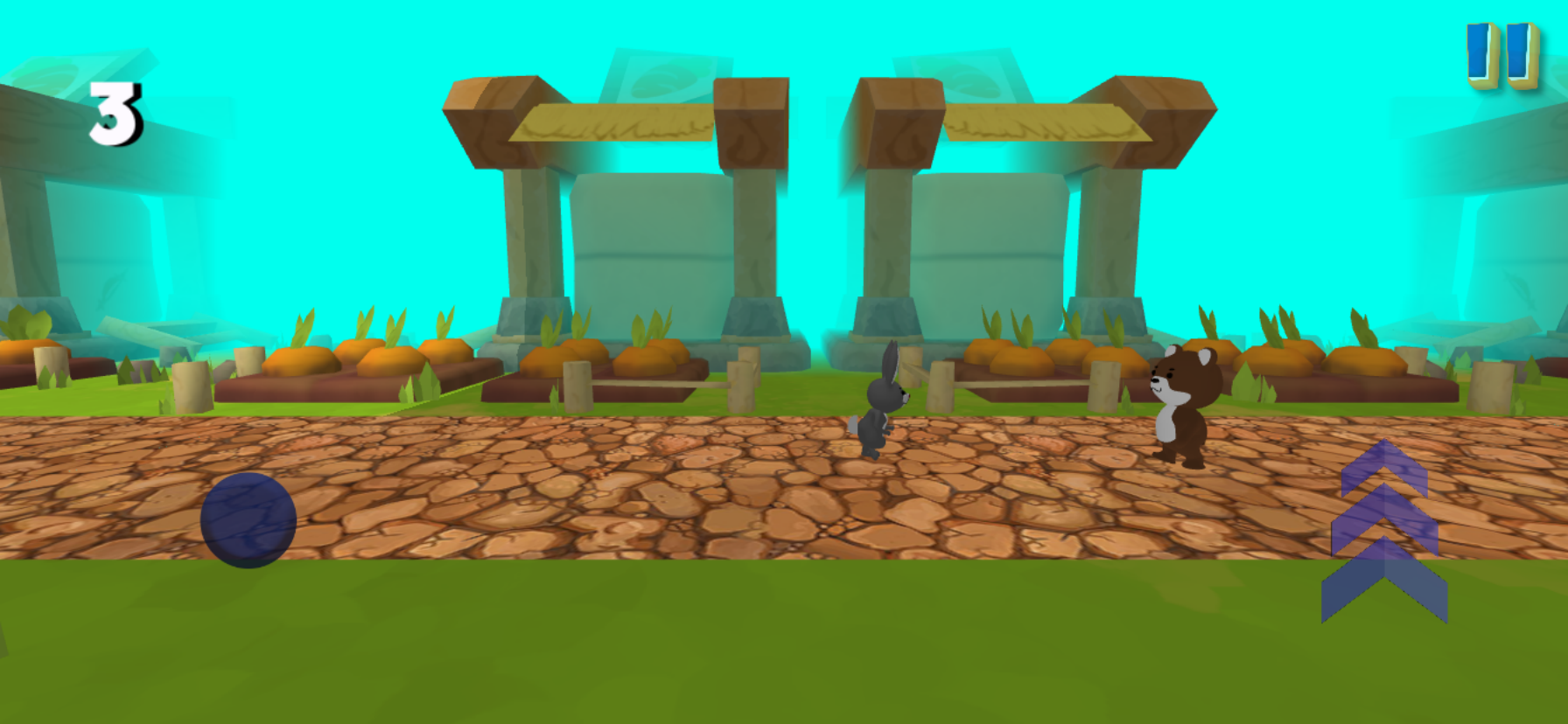 Super Rabbit Adventure Game Screenshot