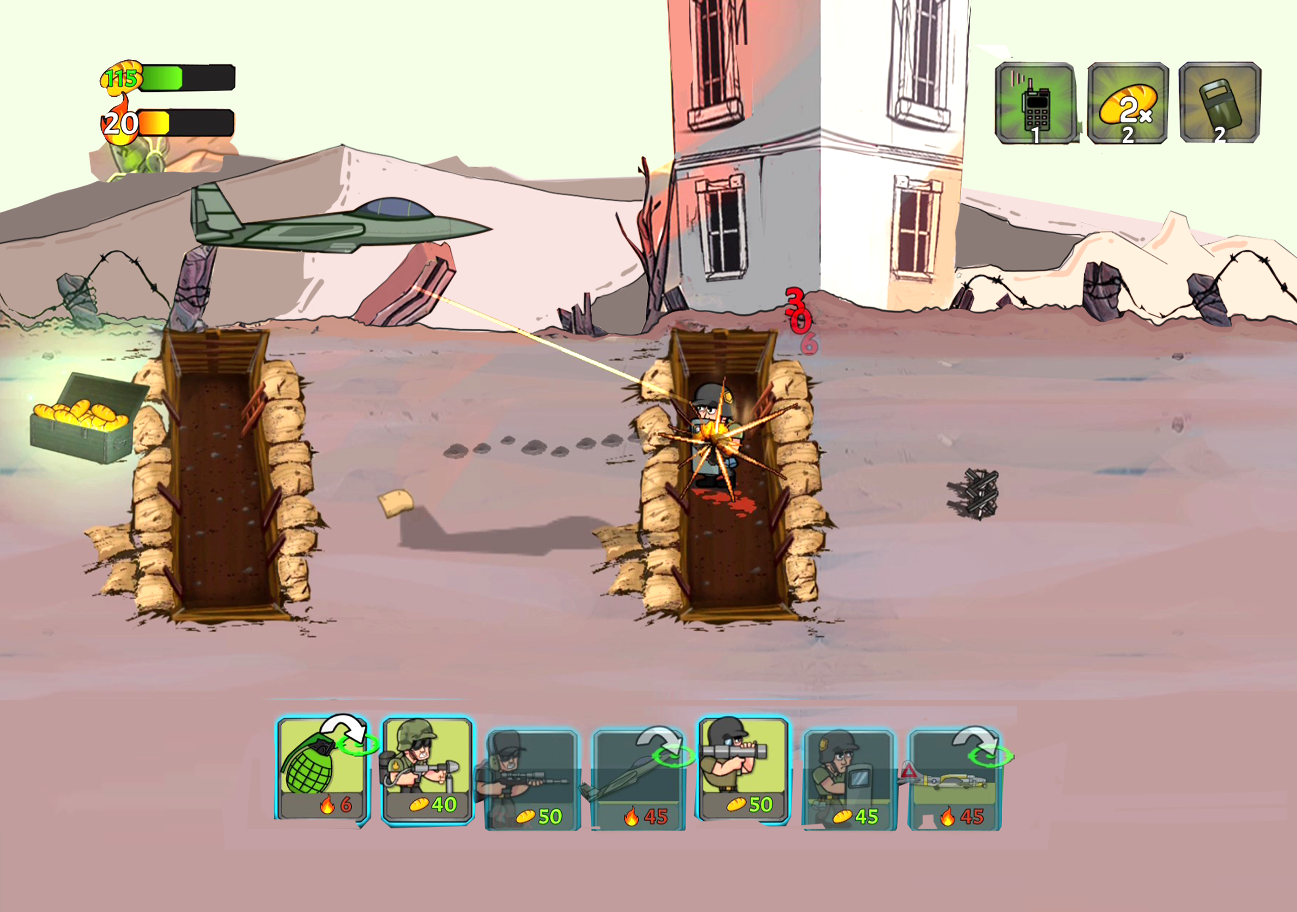 War Strategy Game: RTS WW2 Game Screenshot