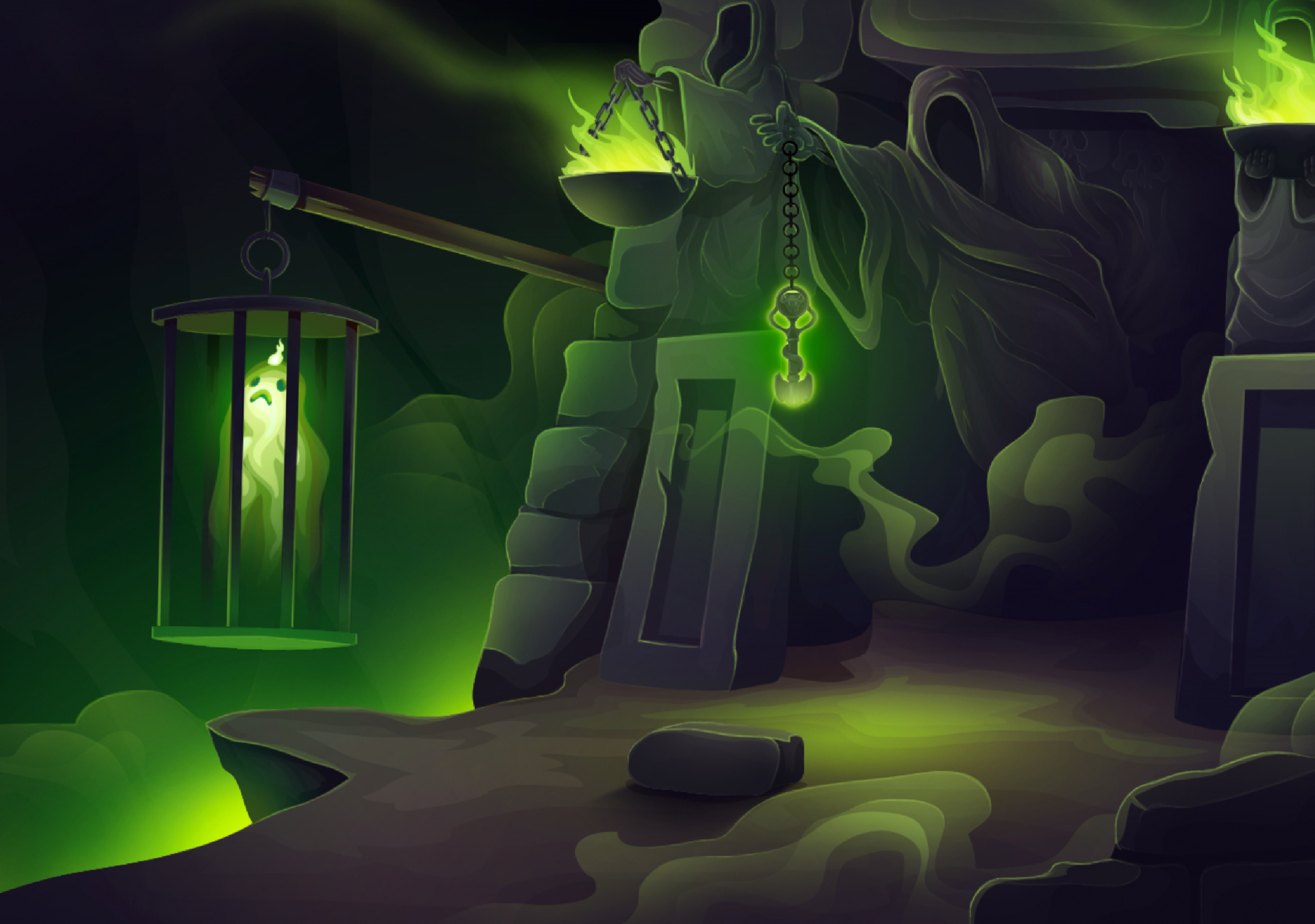 The Secret of the Necromancer Game Screenshot