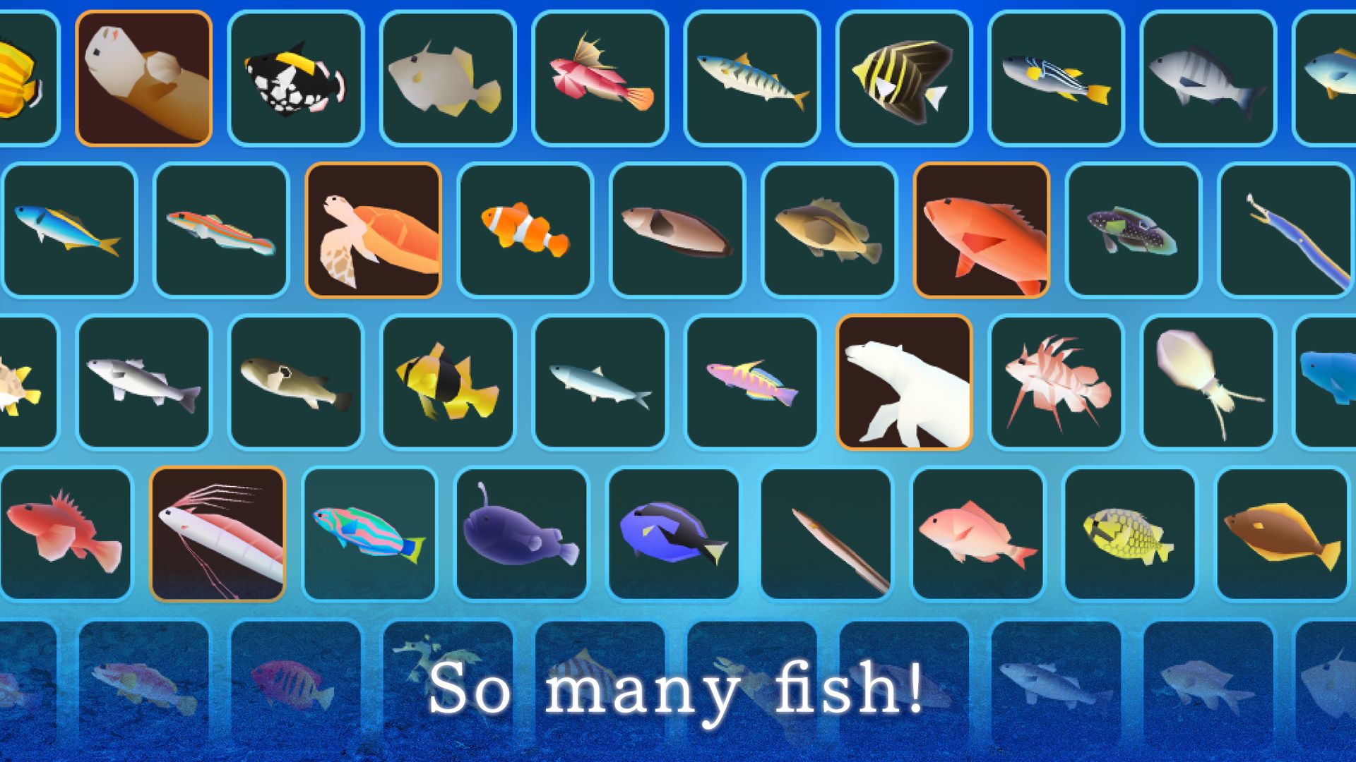Screenshot of Pocket Aquarium “Pockerium"