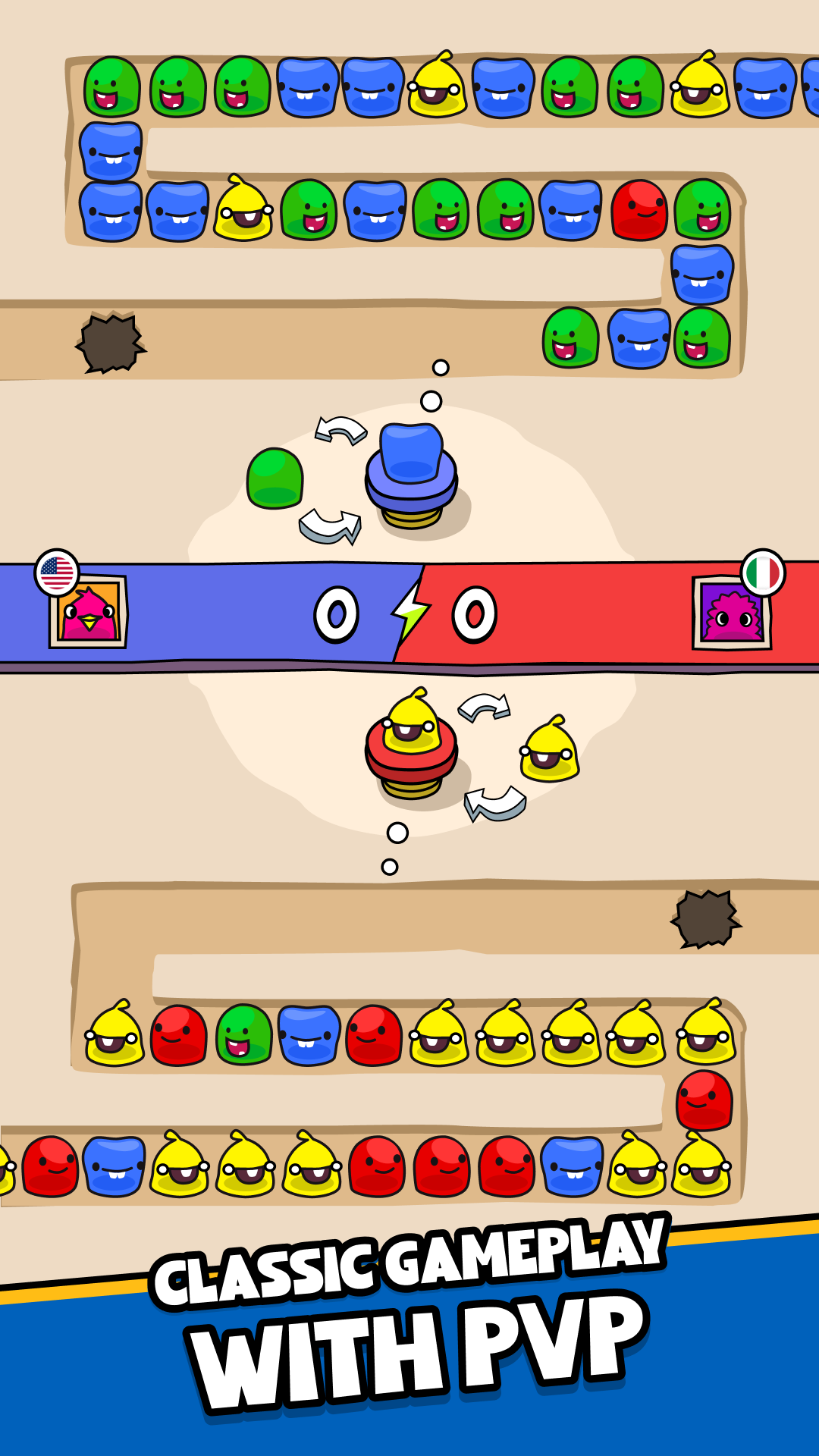 PvP Marble Blast: Bubble Match Game Screenshot