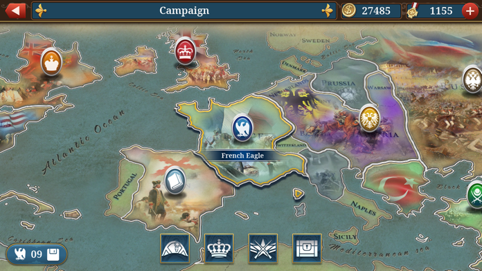 European War 6: 1804 Game Screenshot