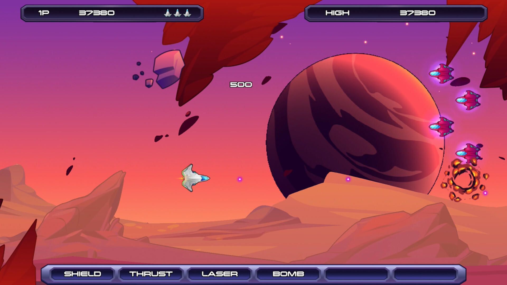 Alpha Warrior Game Screenshot