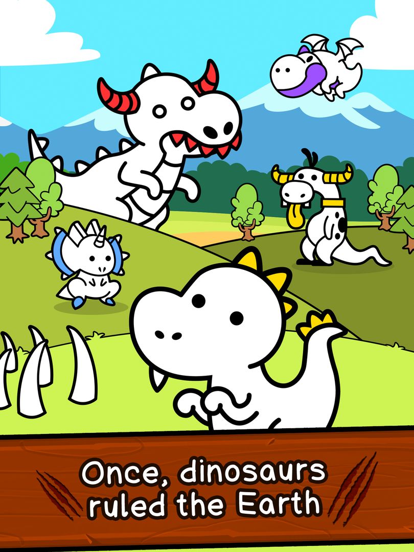 Dino Evolution: Dinosaur Game 게임 스크린 샷