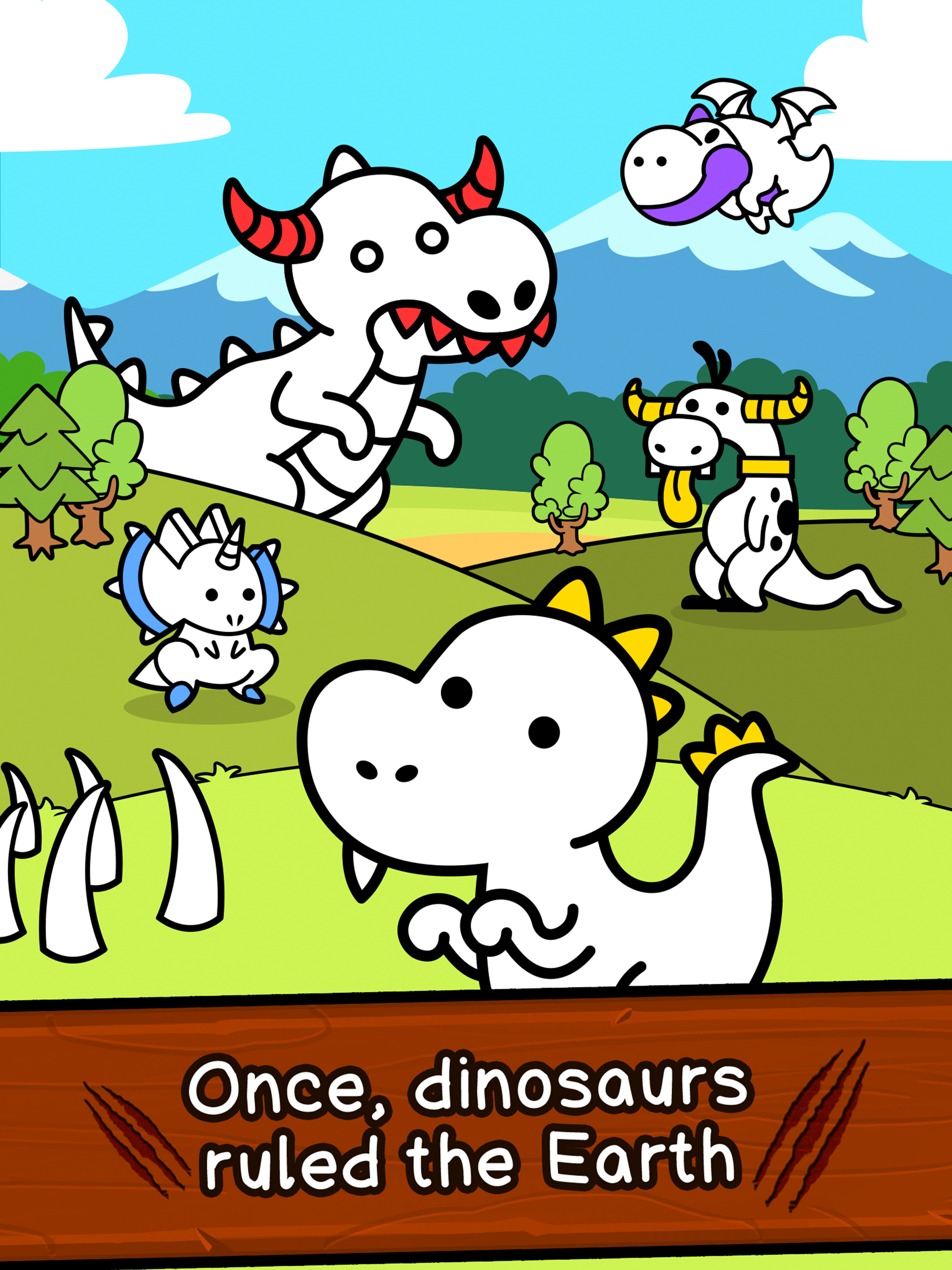 Dino Evolution: Dinosaur Game 게임 스크린샷