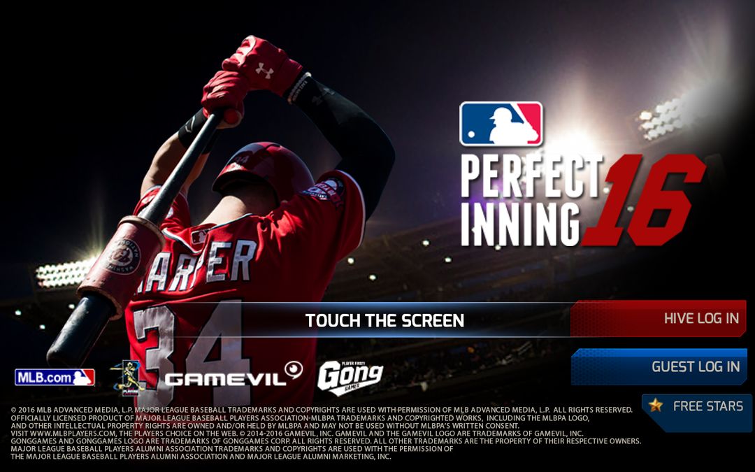 MLB PERFECT INNING 16 screenshot game
