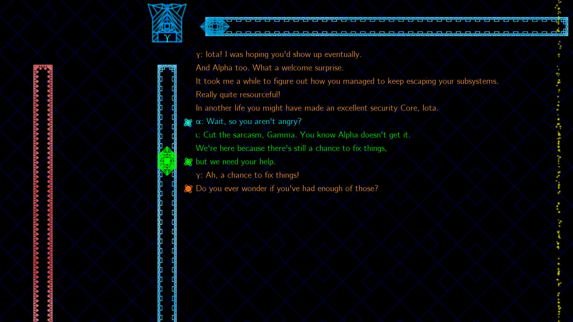 Alpha and Iota screenshot game
