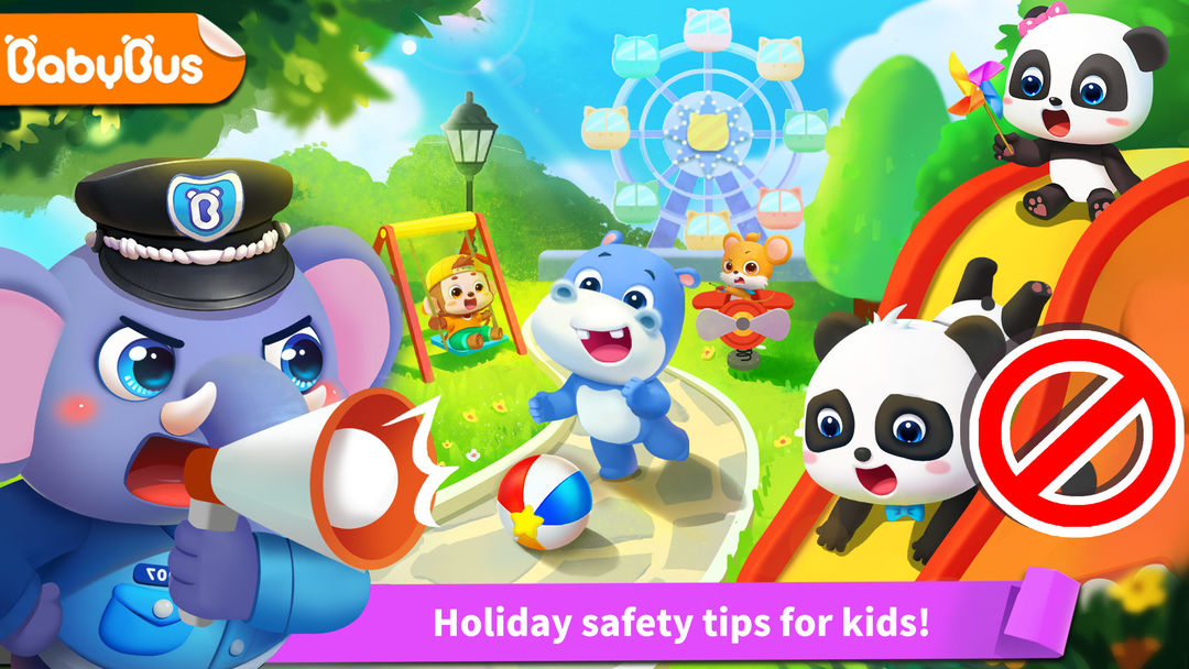 Baby Panda's Kids Safety screenshot game