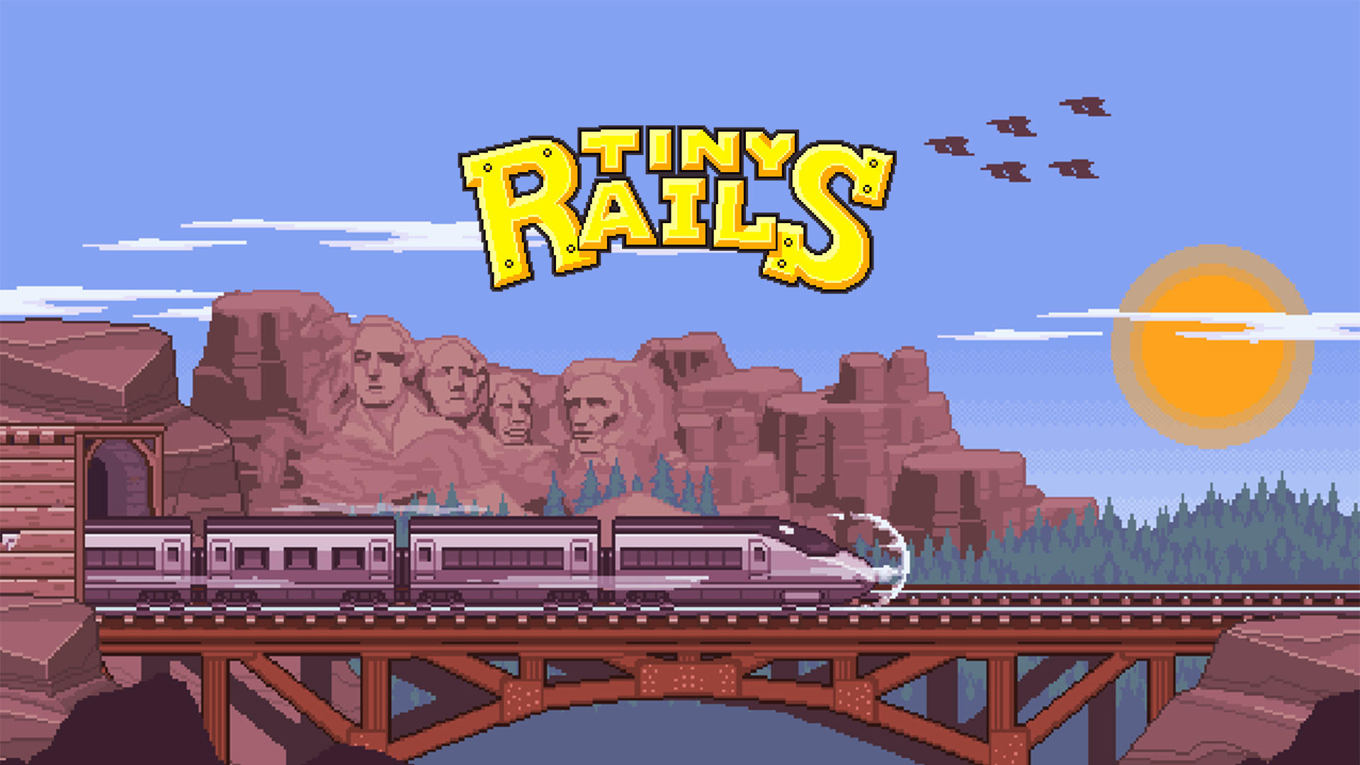 Screenshot 1 of Tiny Rails - ผู้ประกอบการรถไฟ 2024 2.10.19