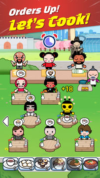 Cuplikan Layar Game Pucca, Let's Cook!: World Tour