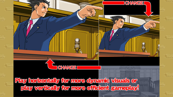 Screenshot of Ace Attorney Trilogy HD