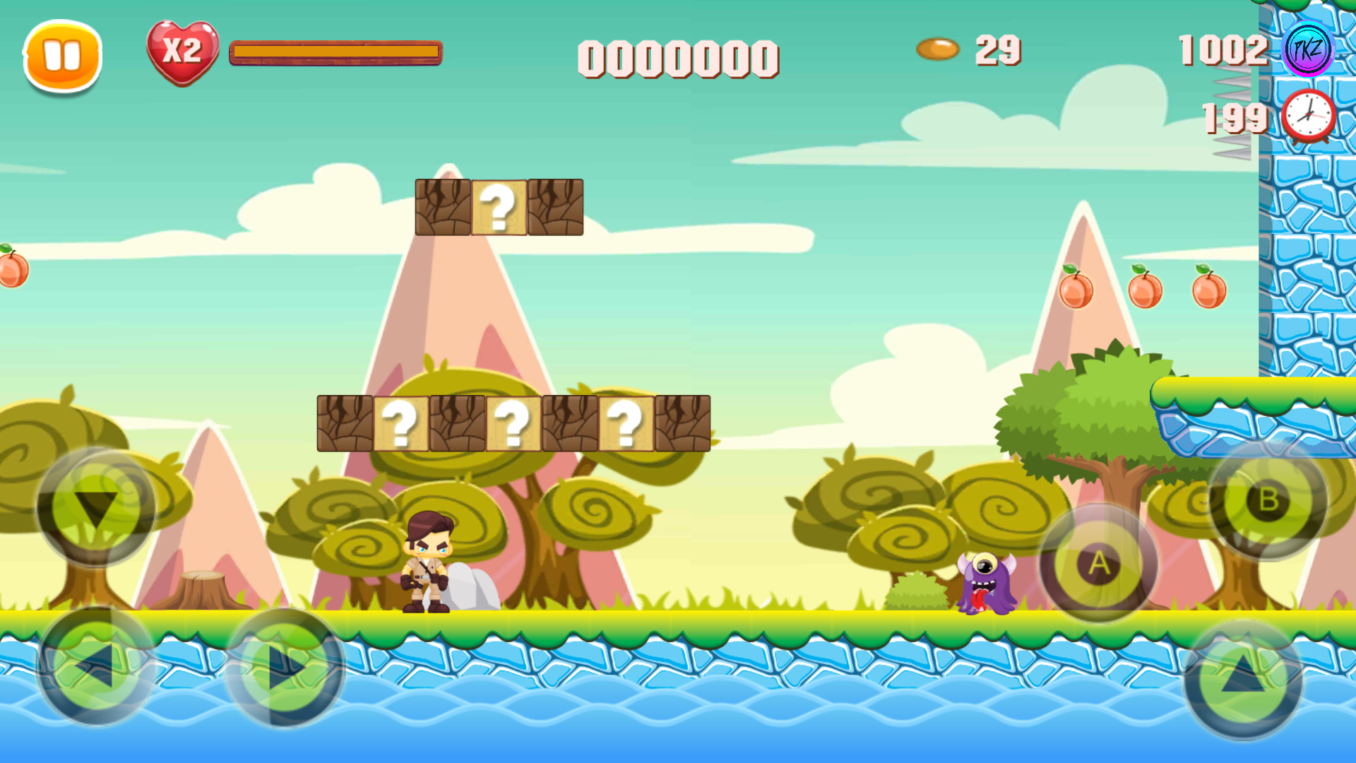 Screenshot of Ape Hero's Quest