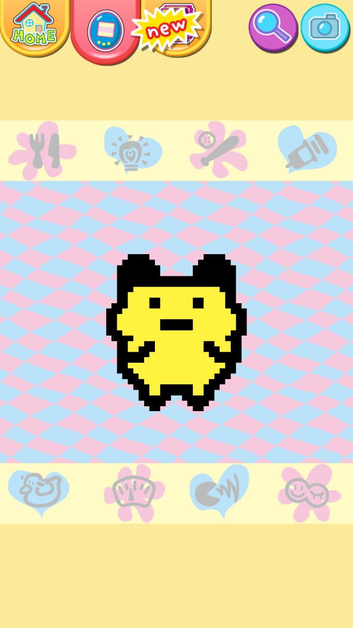 Tamagotchi Classic - Gen1 Game Screenshot