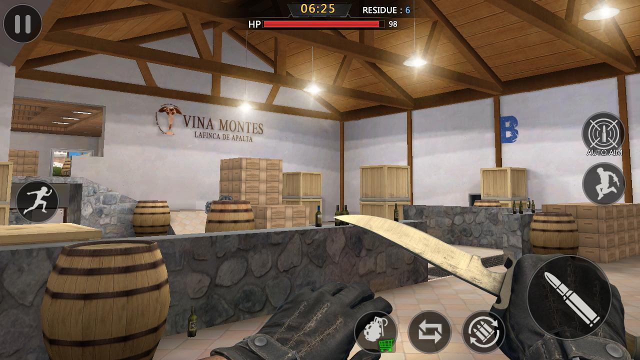 Screenshot of Future Action : Battle for Utopia. Free FPS games