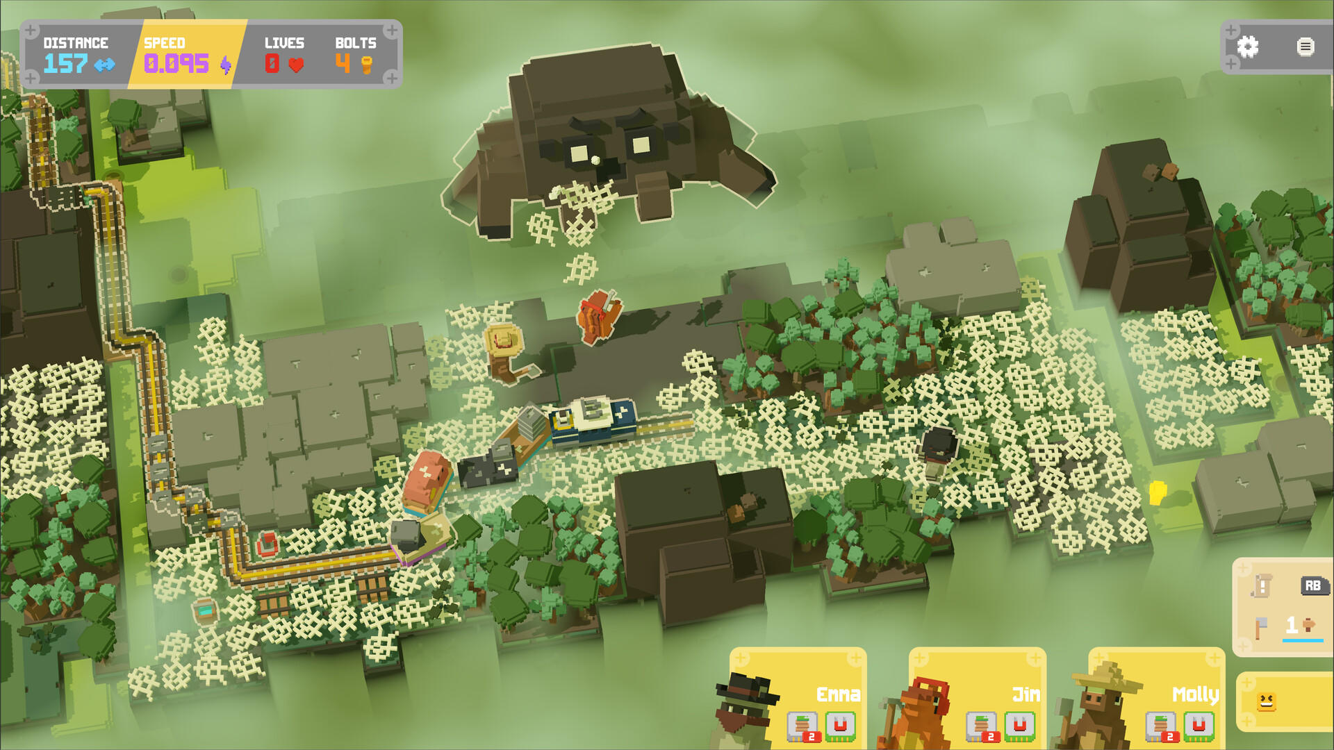 Unrailed 2: Back on Track Game Screenshot