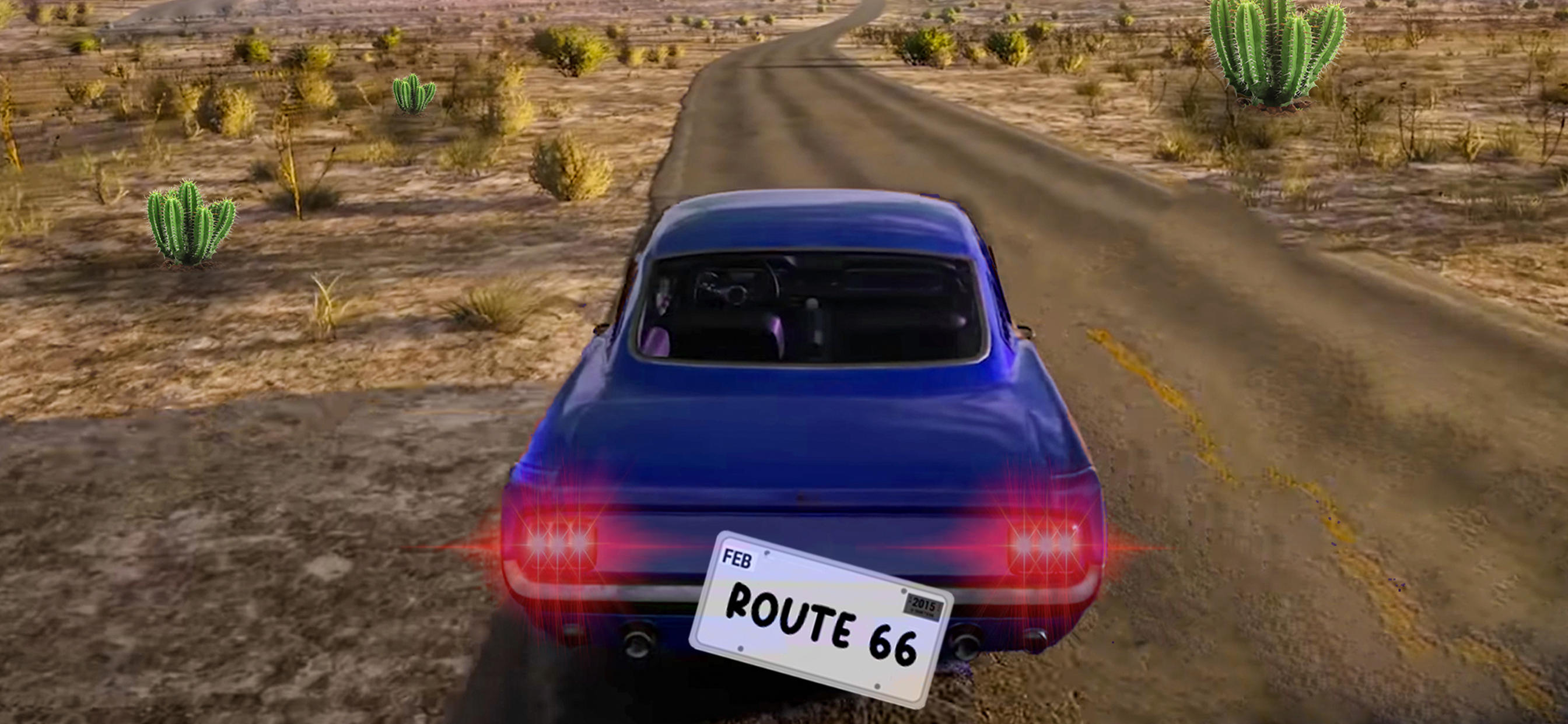 Скриншот игры Long Route 66 Simulator Game