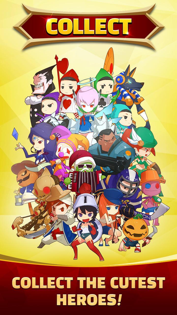 Captura de Tela do Jogo HelloHero AllStars:Idle League