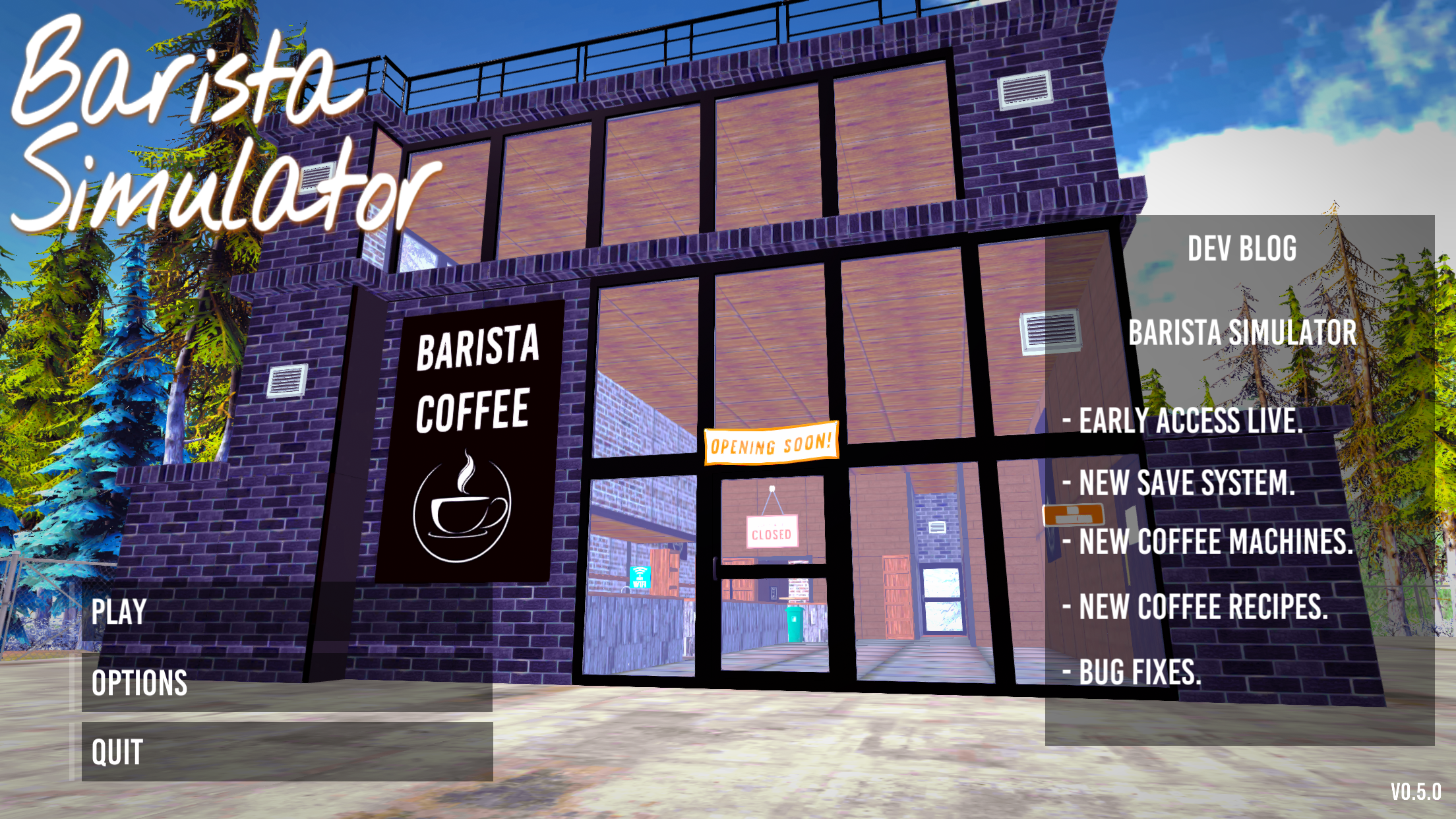 Barista Simulator Game Screenshot