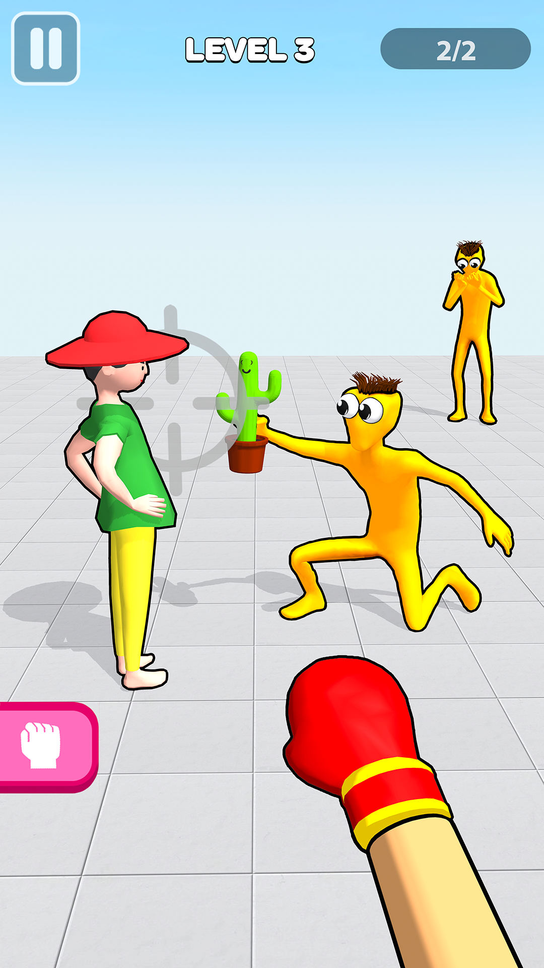 超級拳擊煩人的動作 遊戲截圖