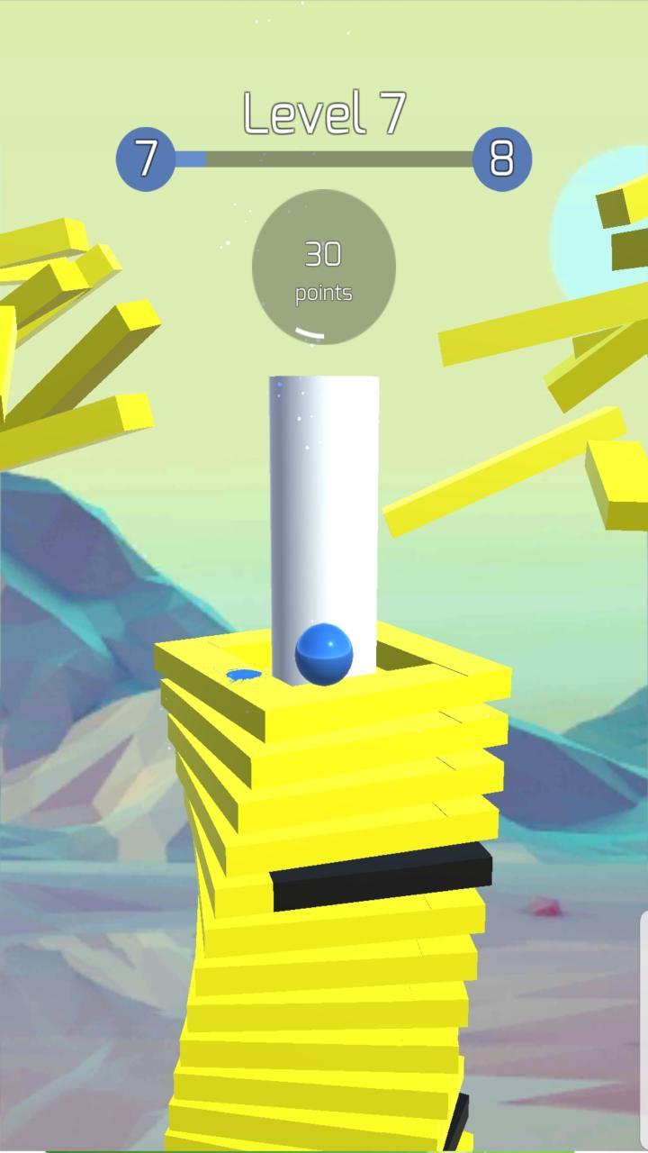 Screenshot of Stack Tower Ball