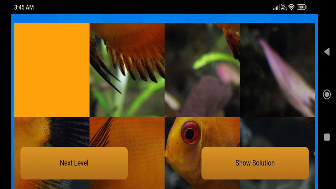 Screenshot of Fish Puzzle