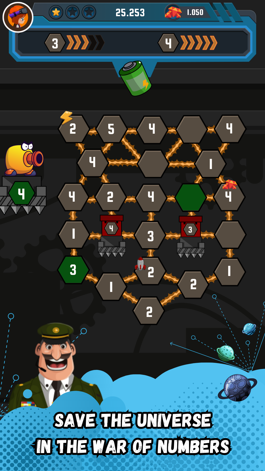 Cuplikan Layar Game Numix: Merge Number MathBattle