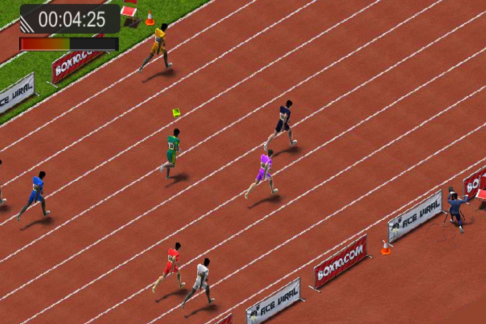 Screenshot of 100m Sprint Summer Games 2016