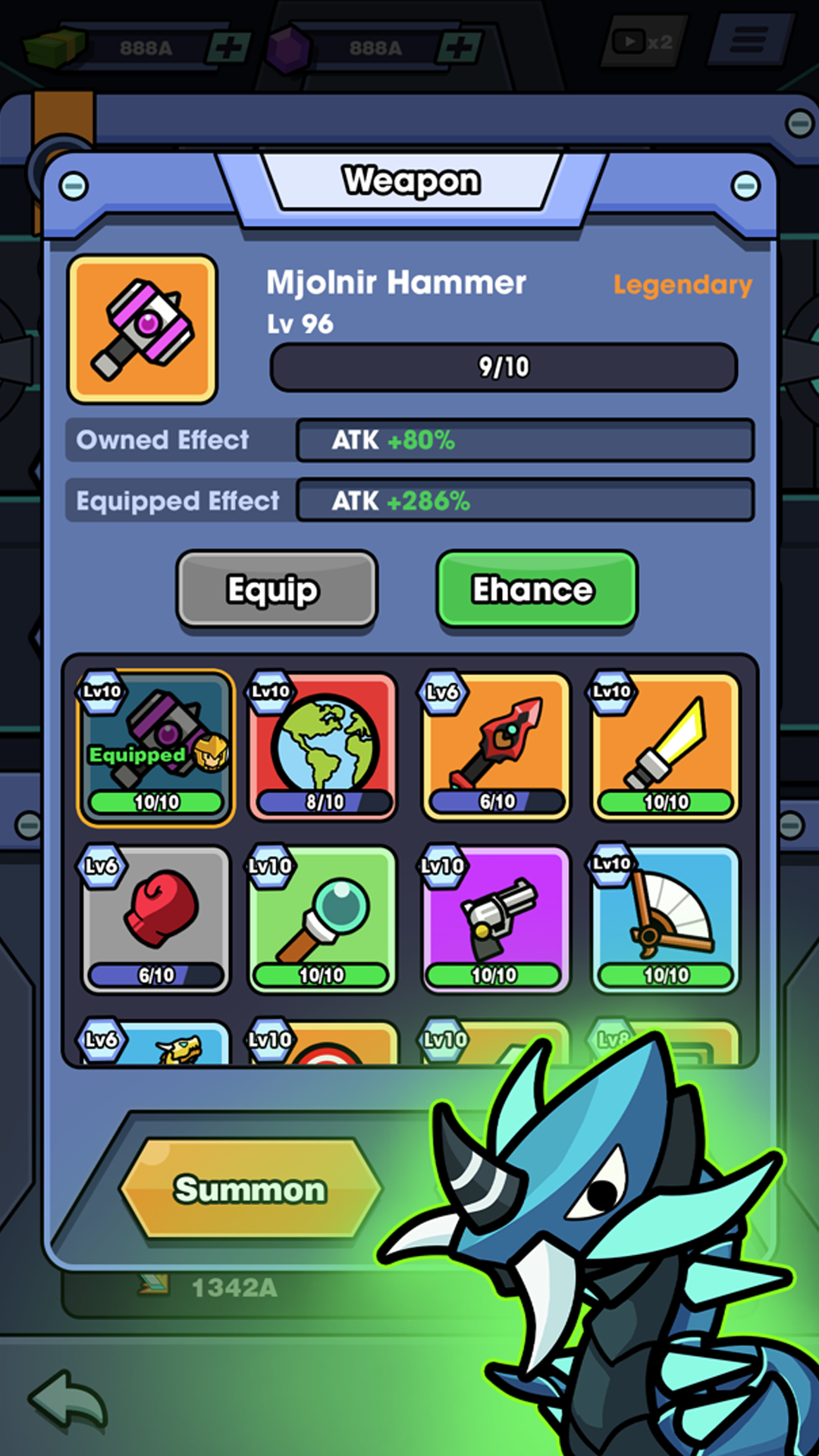 Screenshot 5 of Multiverse War: Idle RPG 