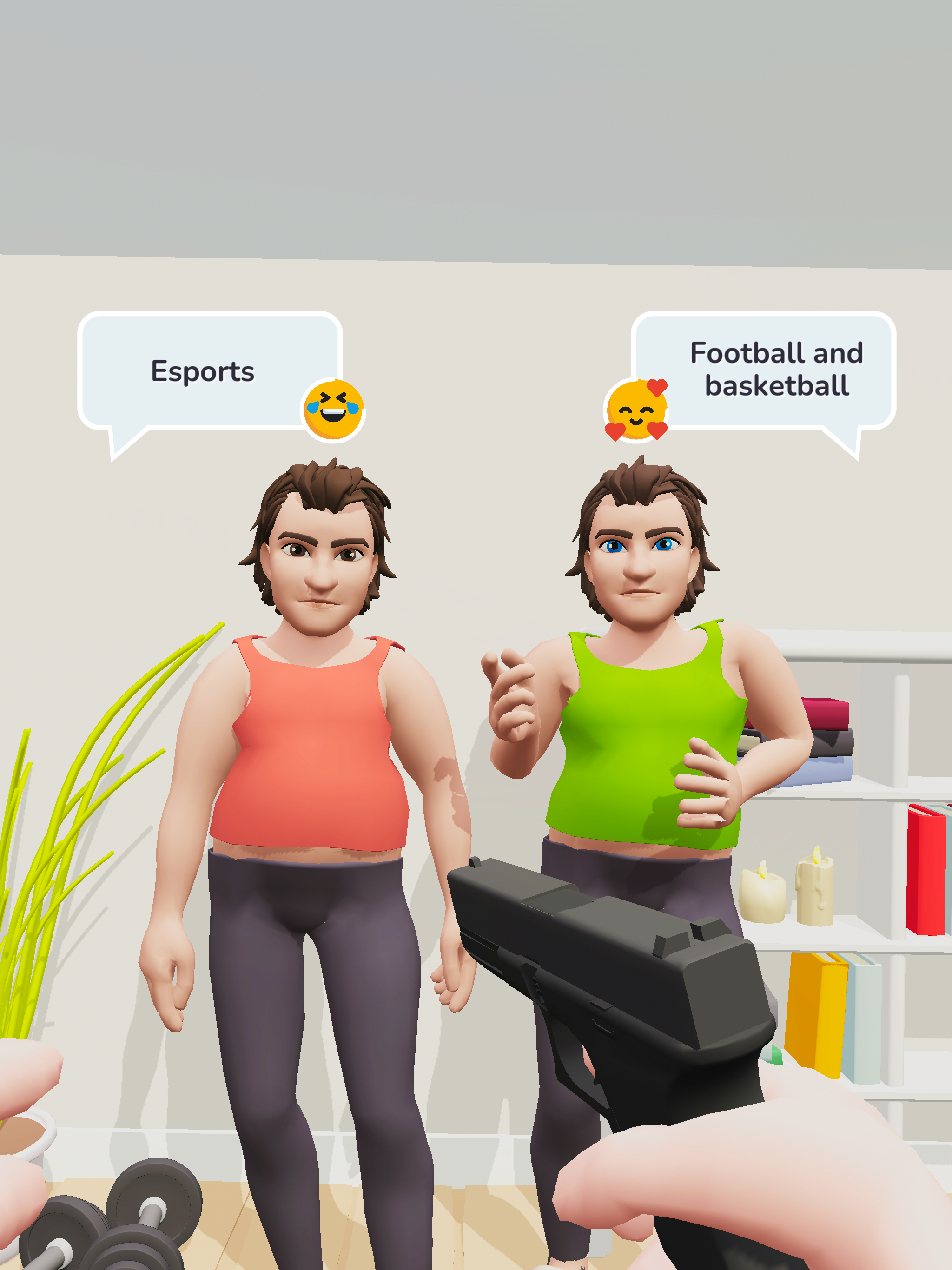 Guess Who's A Clone Game Screenshot