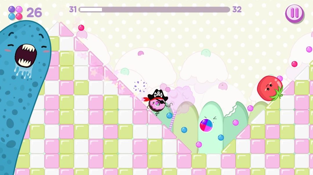 Screenshot of Sweet Run - runner game