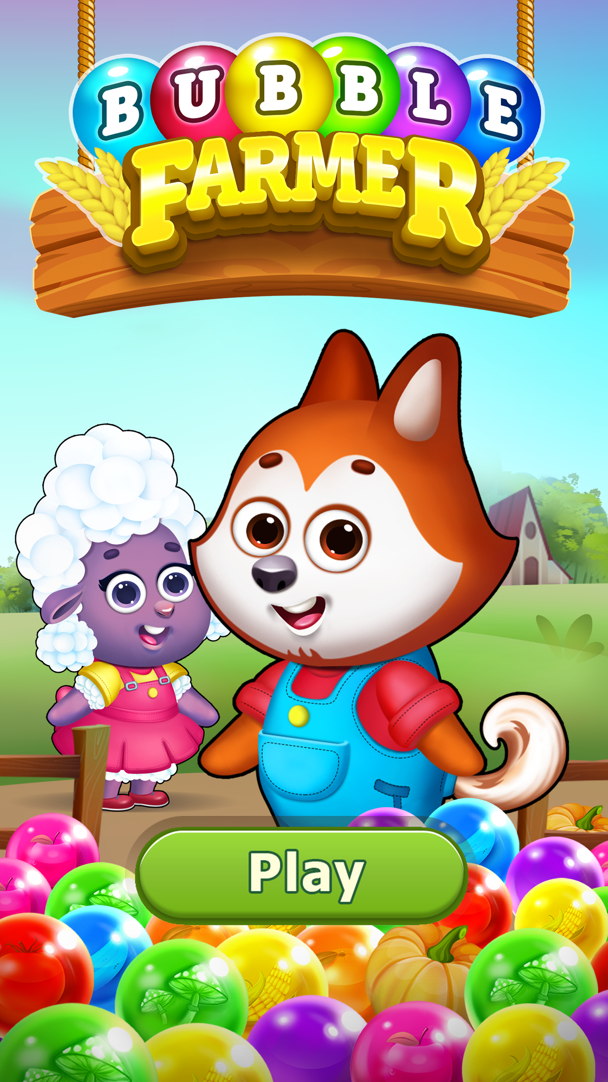 Farm Pop : Bubble Shooter 2025 Game Screenshot