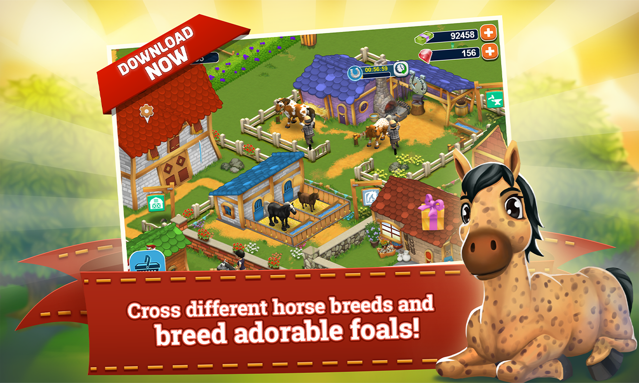 Horse Farm ภาพหน้าจอเกม