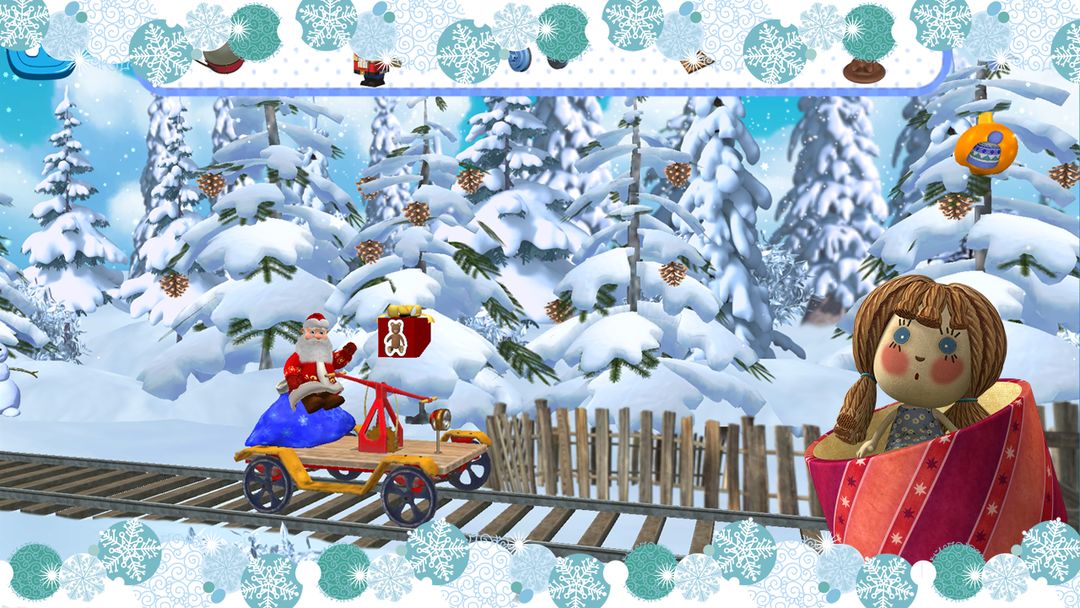 Masha and the Bear: Christmas screenshot game