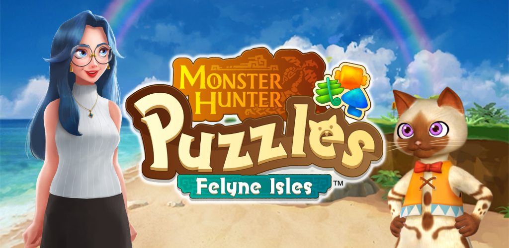 Screenshot of the video of Monster Hunter Puzzles