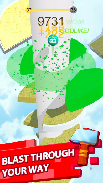 Helix Jump遊戲截圖