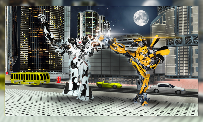 Captura de Tela do Jogo Robots War 3d