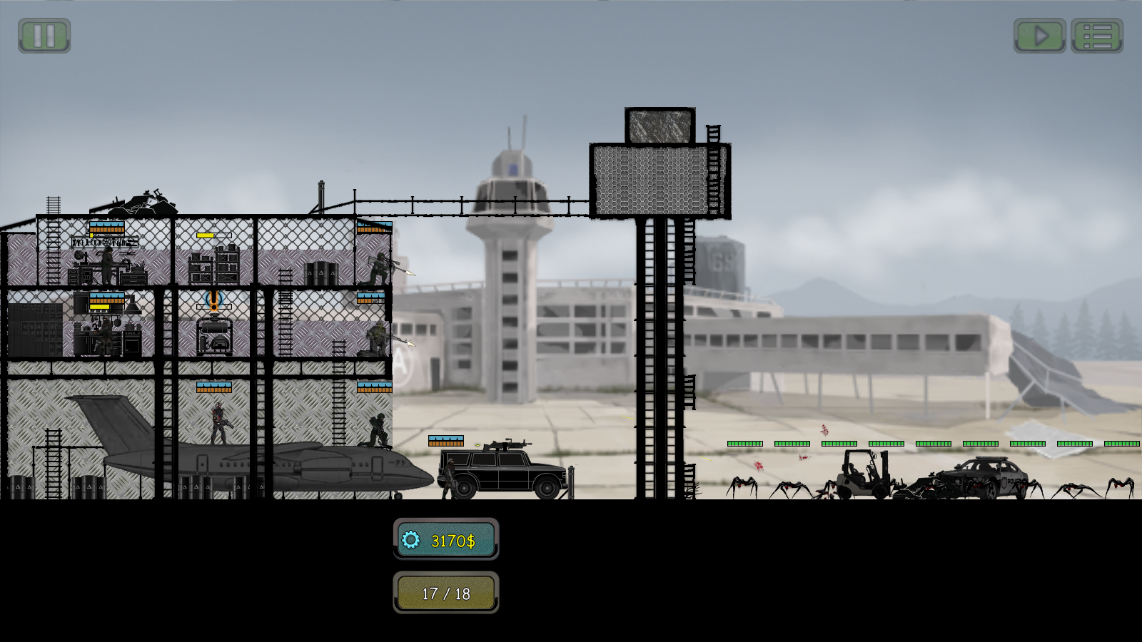 Fortress TD Game Screenshot