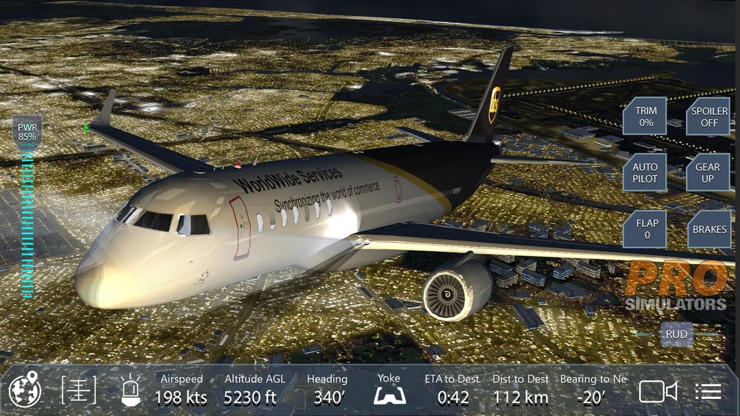 Pro Flight Simulator NY Free遊戲截圖