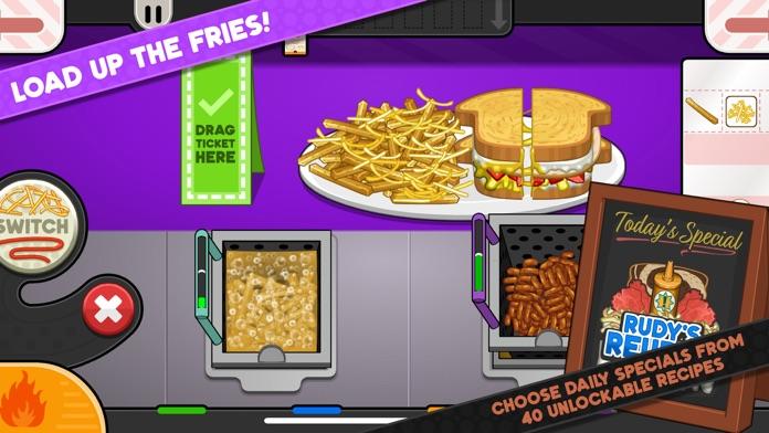 Papa's Cheeseria To Go! Game Screenshot