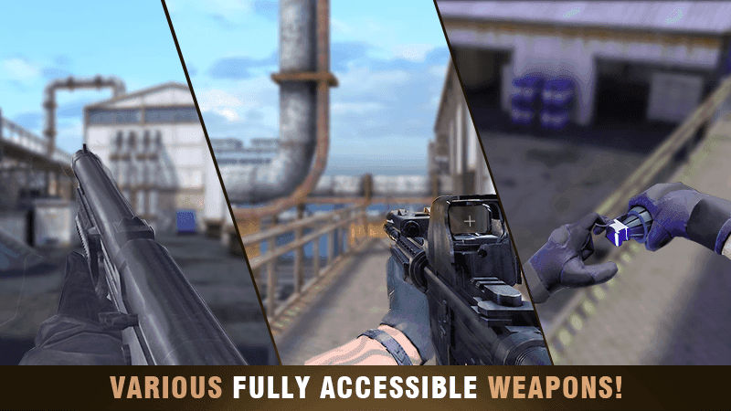 Screenshot of Special counterattack - Team FPS Arena shooting